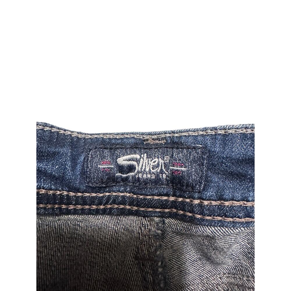 Silver Jeans Hand Cut Bermuda Shorts Size 30 - Suki Slim Boot - Picture 3 of 6